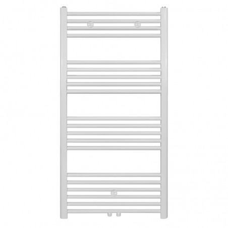 Creavit radiateur serviette connexion milieu blanc 1200x500-537 watt
