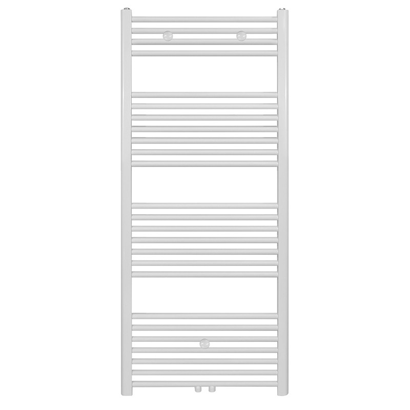 Creavit radiateur serviette connexion milieu blanc 1400x500-655 watt