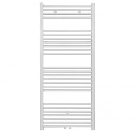 Creavit radiateur serviette connexion milieu blanc 1400x500-655 watt