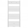 Creavit radiateur serviette connexion milieu blanc 1400x600-754 watt