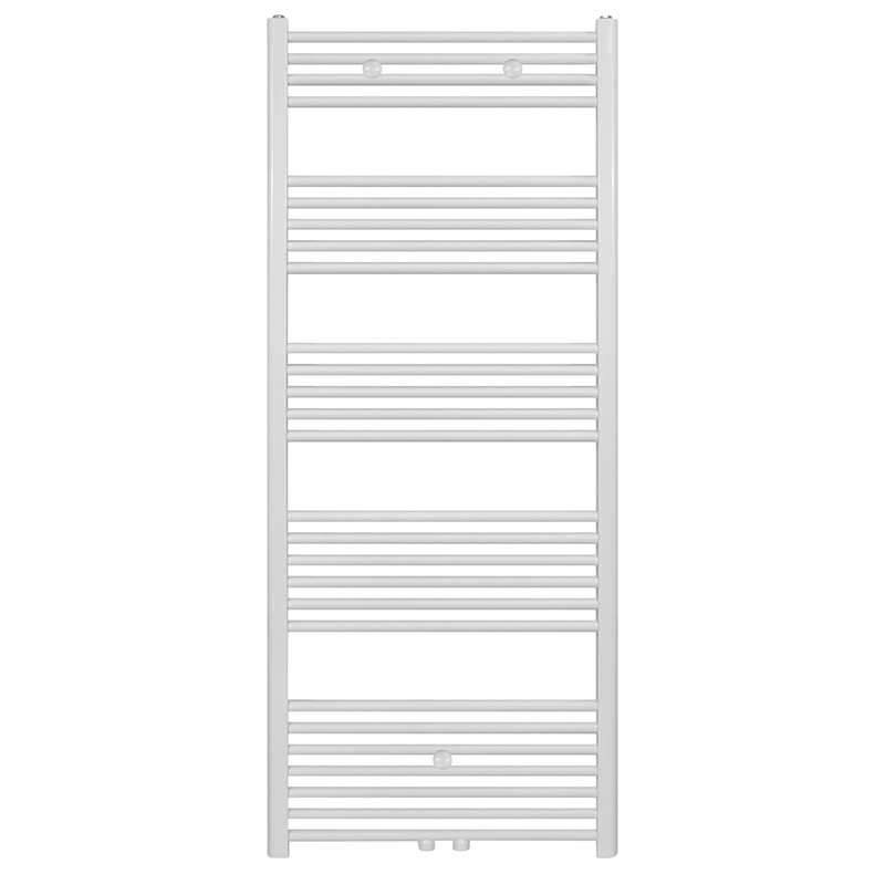 Creavit radiateur serviette connexion milieu blanc 1600x600-712 watt