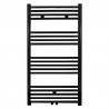 Creavit radiateur serviette connexion gauche-droite/centre noir 1100x600 540 watt