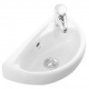 Creavit lavabo ceramique blanche avec trou robinet 39x23cm