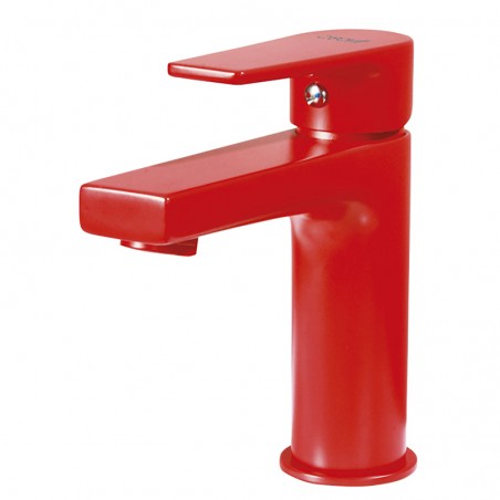 Creavit robinets de lavabo sharp rouge