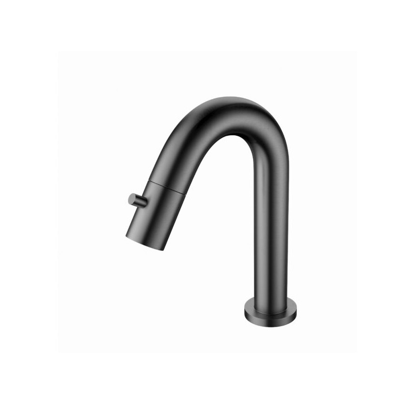 Aloni robinet eau froide gris metal 1/2