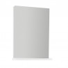 Creavit miroir elmas blanc avec tablette 44x54.5x8.2cm