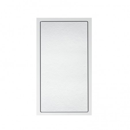 Veroni receveur de douche plat en pierre composite infinity blanc 140x90x3cm