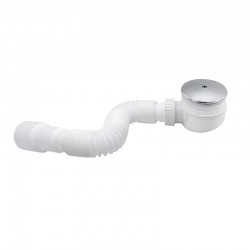 Aloni siphon de douche flexible avec crepine ø50cm