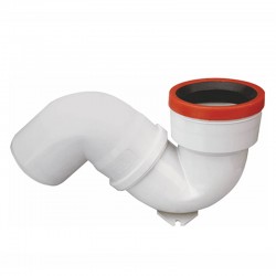 Aloni siphon en pvc pour toilettes alaturka
