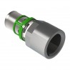 Belrad raccord droit à sertir 26 x 4/4f