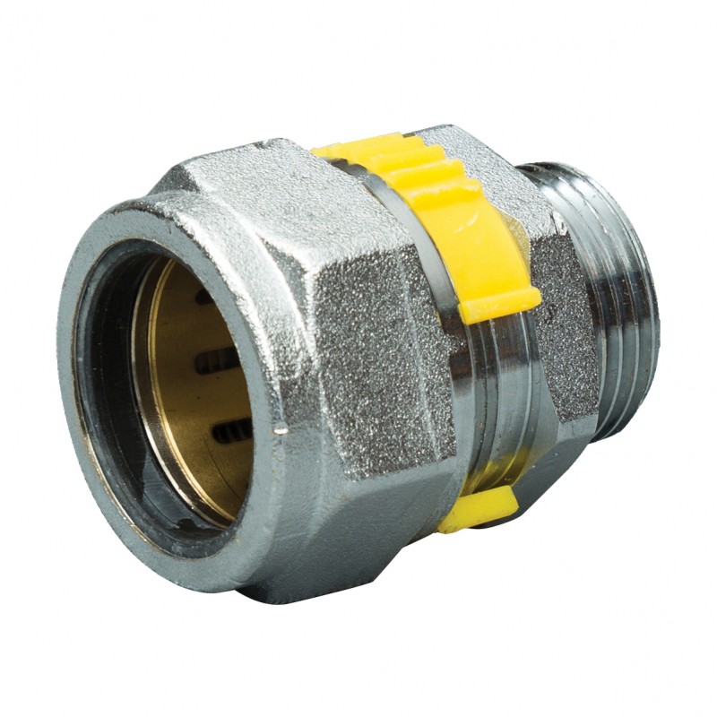 Belrad raccord gaz plt droit 3/4mx20