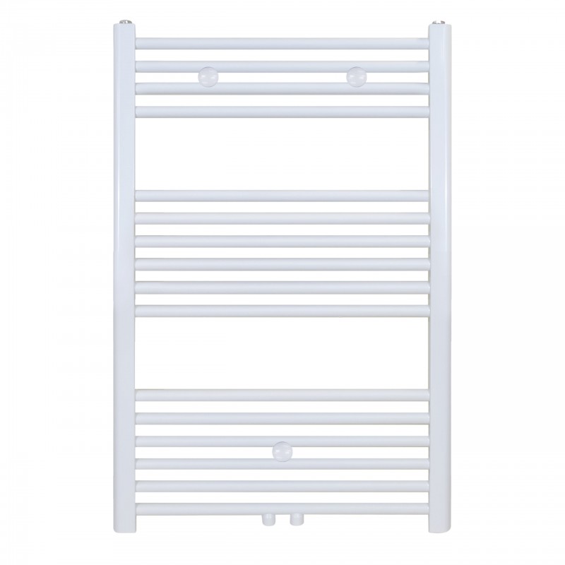 Belrad radiateur sèche-serviettes raccordement central blanc 1000x500-436w