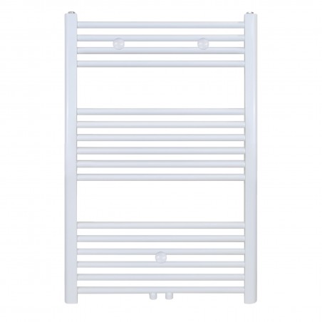 Belrad radiateur sèche-serviettes raccordement central blanc 1000x500-436w