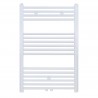 Belrad radiateur sèche-serviettes raccordement central blanc 1000x500-436w