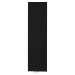 Belrad Radiateur vertical face lisse noir mat T20 1800x400