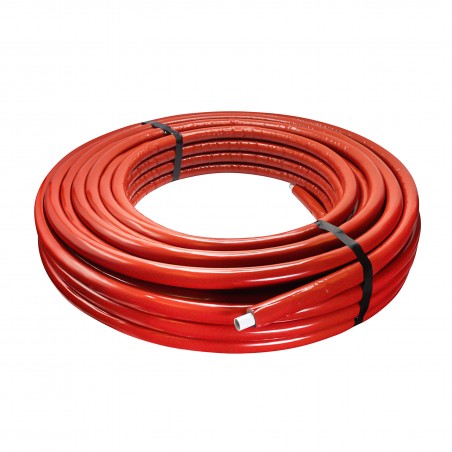 Belrad tubes multi-couche isole pu 6mm -16x2-50m  rouge