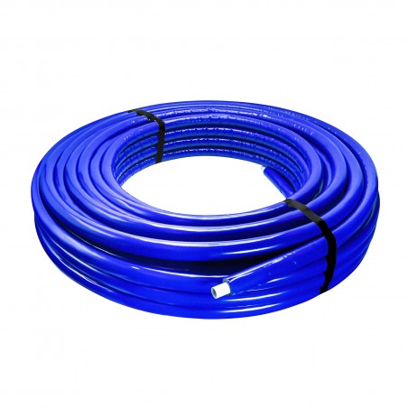 Belrad tubes multi-couche isole pu 6mm -20x2-50m - bleu