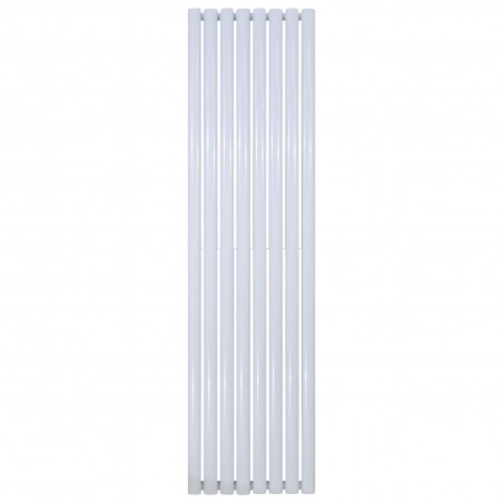 Belrad radiateur verticale ovale blanc double 1800x472-8 elements - 1640w