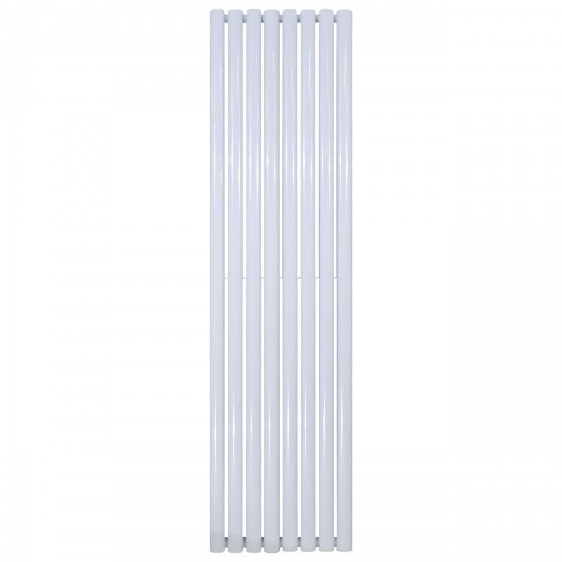 Belrad radiateur verticale ovale blanc double 1800x590-10 elements - 2050w