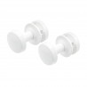 Belrad patère sèche-serviettes   (emballé pour 2 pcs) blanc