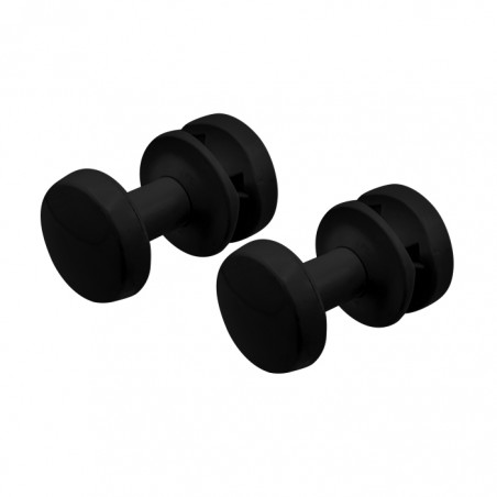 Belrad patère sèche-serviettes   (emballé pour 2 pcs) noir