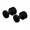 Belrad patère sèche-serviettes   (emballé pour 2 pcs) noir