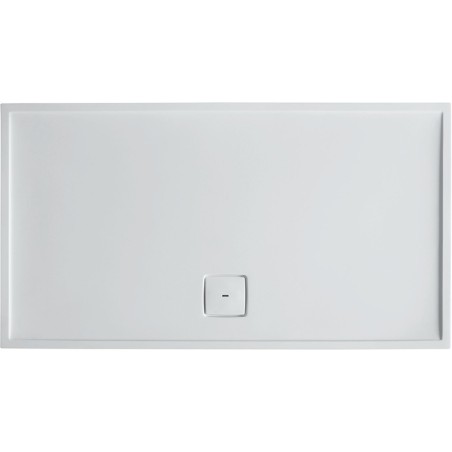 Plaque de douche DUNE 90-180-4,5 Xonyx coloris blanc satin