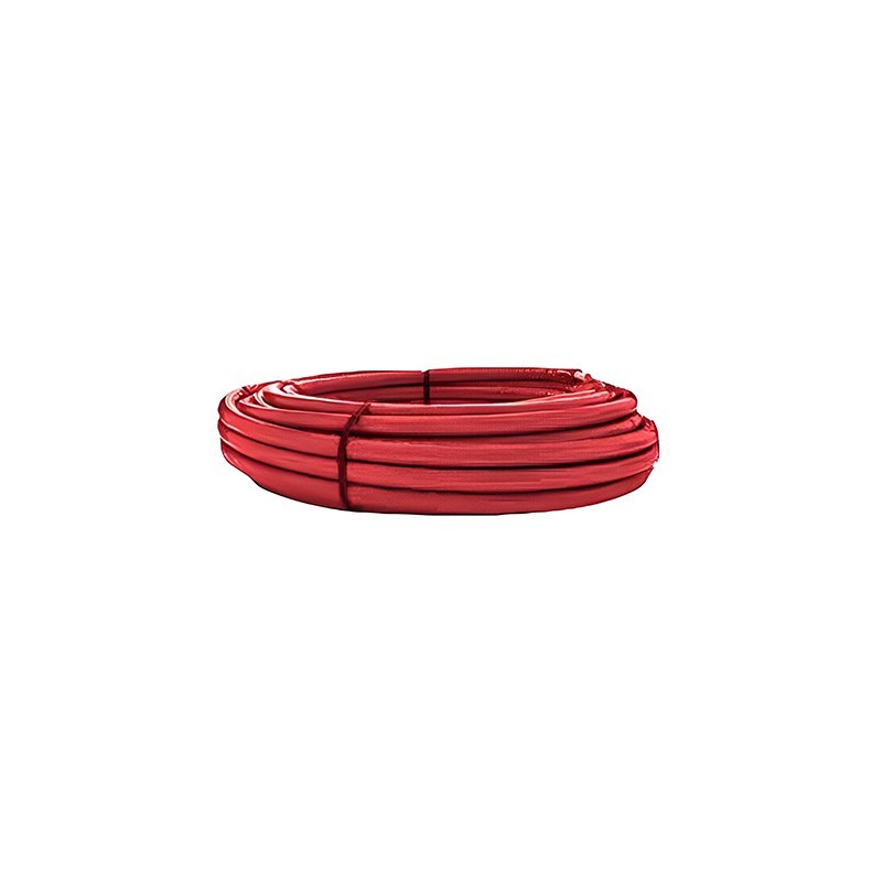 Sanipex tube PEX-AL-PEX 50 m isolé 6mm rouge 16 x 2 x 0.2 mm