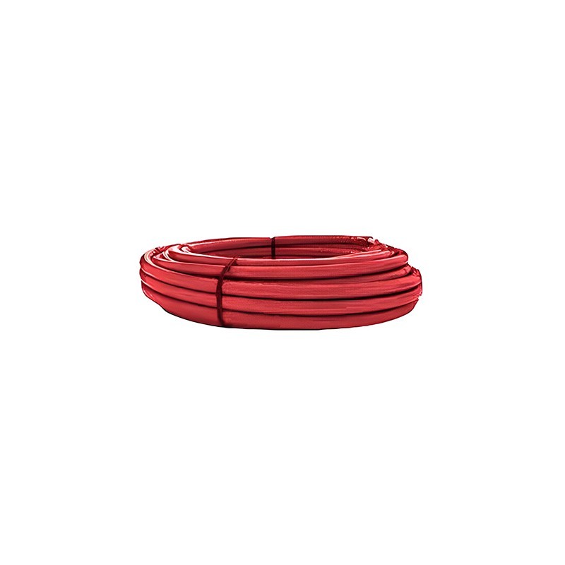 Sanipex tube PEX-AL-PEX 25 m isolé 6mm rouge 26 x 3 x 0.2 mm