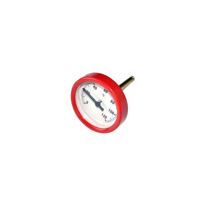 Ariston thermomètre 0-120°C coloris rouge D50/10-D5/50
