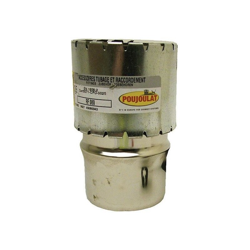 Poujoulat raccord flexible-fixe condenseur 150mm