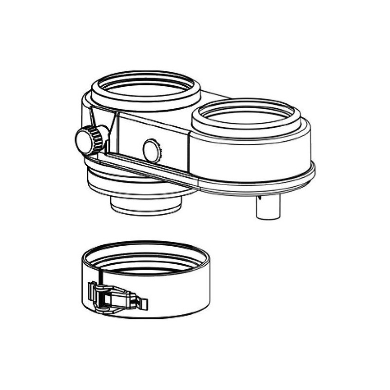 ACV adaptateur concentrique-parallele diamètre 60/100-80/80 pour Ilea