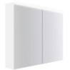 Armoire toilette Coffee 2 portes 1000mm 4250k blanc mat
