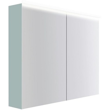 Armoire toilette Coffee 2 portes 1000mm 4250k bleu azur doux mat