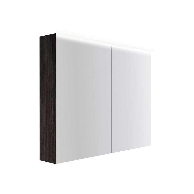 Armoire toilette Coffee 2 portes 1000mm 4250k chêne decor mokka