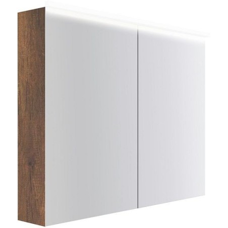 Armoire toilette Coffee 2 portes 1000mm 4250k chêne decor rouille