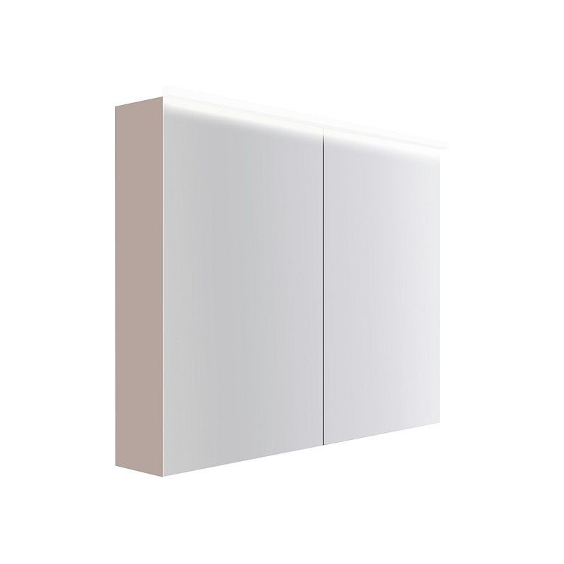 Armoire toilette Coffee 2 portes 1000mm 4250k gris basalte mat