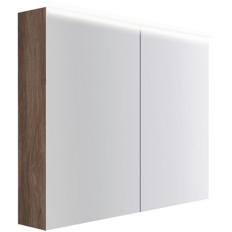 Armoire toilette Coffee 2 portes 1000mm 4250k noyer decor velours