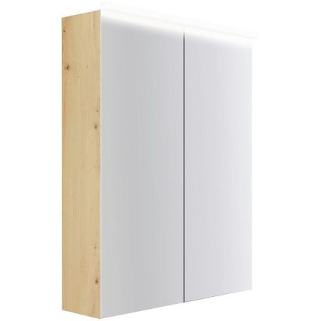 Armoire toilette Coffee 2 portes 600mm 4250k chêne decor urban