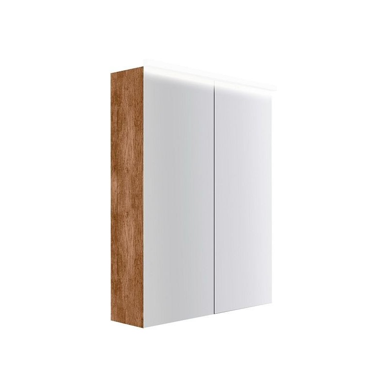 Armoire toilette Coffee 2 portes 600mm 4250k tectona decor cannelle