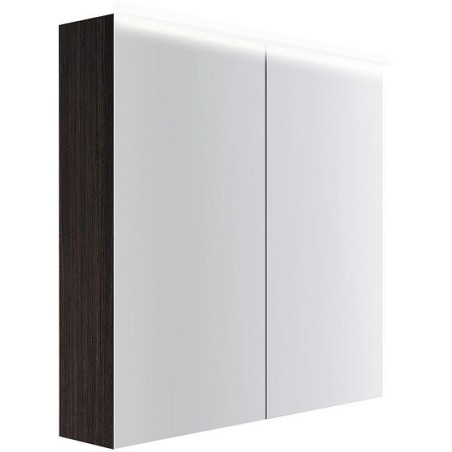 Armoire toilette Coffee 2 portes 800mm 4250k chêne decor mokka