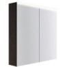Armoire toilette Coffee 2 portes 800mm 4250k chêne decor mokka