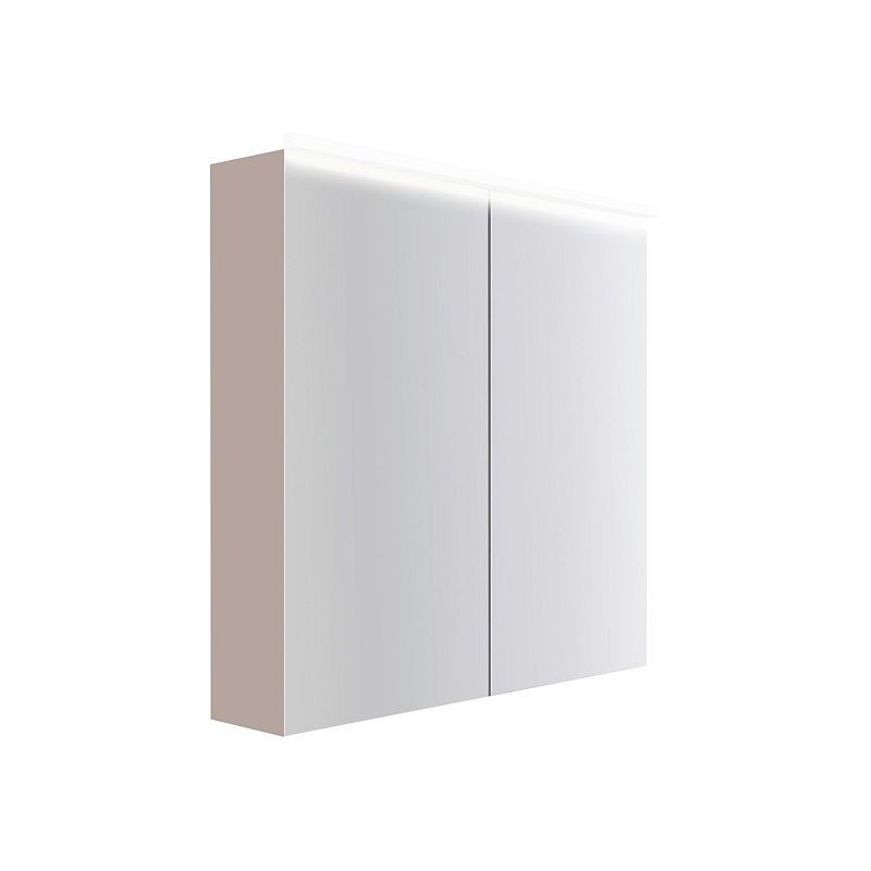 Armoire toilette Coffee 2 portes 800mm 4250k gris basalte mat