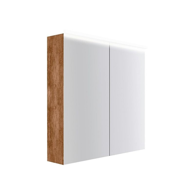 Armoire toilette Coffee 2 portes 800mm 4250k tectona decor cannelle