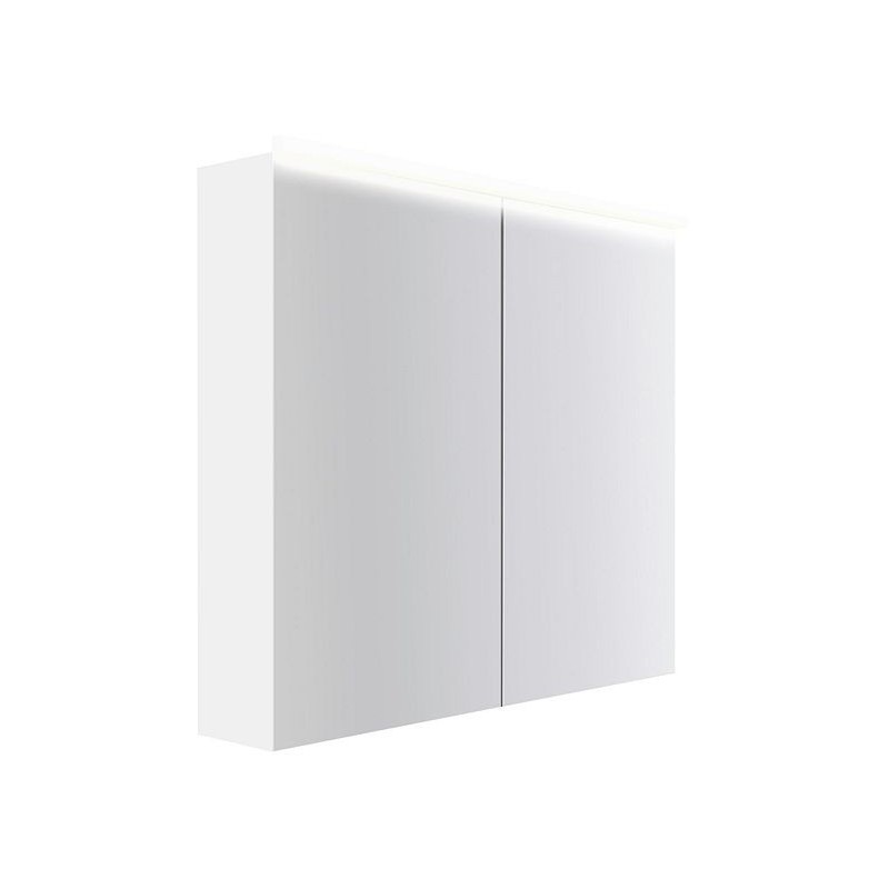 Armoire toilette Coffee 2 portes 900mm 4250k blanc mat