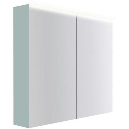 Armoire toilette Coffee 2 portes 900mm 4250k bleu azur doux mat