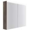 Armoire toilette Coffee 2 portes 900mm 4250k châtaigne