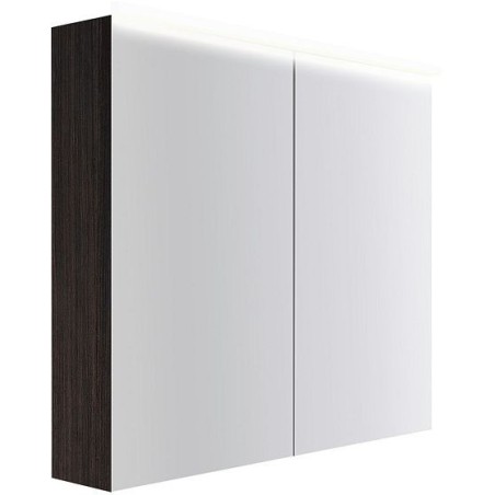 Armoire toilette Coffee 2 portes 900mm 4250k chêne decor mokka