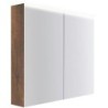 Armoire toilette Coffee 2 portes 900mm 4250k chêne decor rouille
