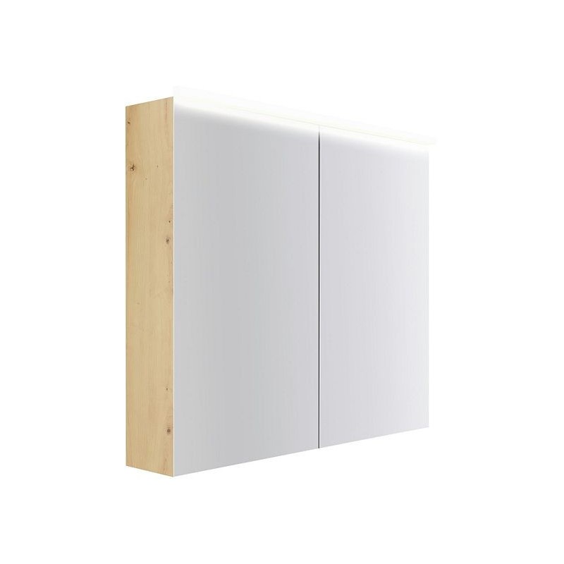 Armoire toilette Coffee 2 portes 900mm 4250k chêne decor urban